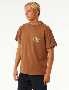 QUALITY SURF PRODUCTS OVAL TEE-mens-Backdoor Surf