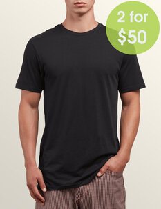 2FOR50 SOLID TEE-mens-Backdoor Surf