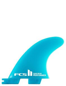 FCS II PERFORMER NEO GLASS QUAD REAR FINS-surf-Backdoor Surf