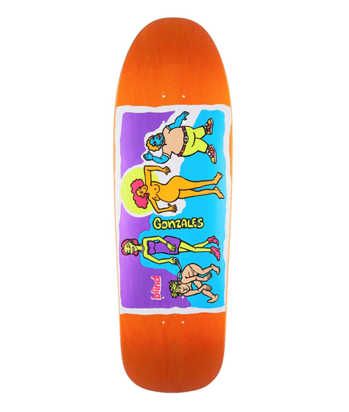 GONZ COLORED PEOPLE DECK - 9.875