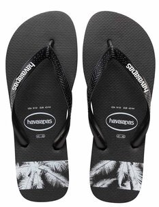TOP STRIPES LOGO - BLACK WHITE-footwear-Backdoor Surf
