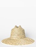 SCRIPT STRAW HAT