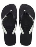 TOP MIX JANDALS - BLACK WHITE