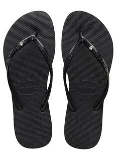 SLIM CRYSTAL SW - BLACK BLACK-footwear-Backdoor Surf