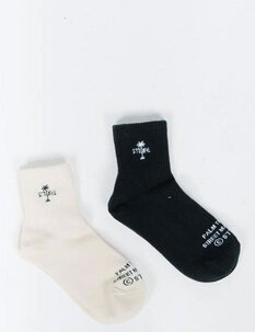PALM ANKLE SOCK - 2 PACK-womens-Backdoor Surf