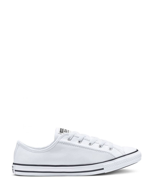 CT DAINTY LEATHER LOW - WHITE