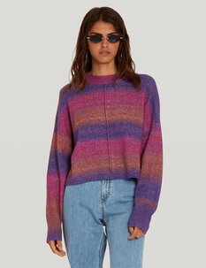 NEON SIGNS KNIT SWEATER-womens-Backdoor Surf