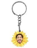 POST MALONE FLOWER KEY RING