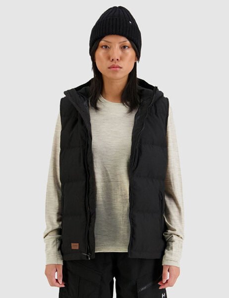 WOMENS CLASSIC DOWN VEST-womens-Backdoor Surf