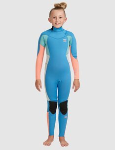3X2 TEEN GIRLS SYNERGY BZ GBS STEAMER-wetsuits-Backdoor Surf