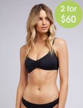 2FOR 60 ESSENTIALS BRALETTE A-DD BIKINI TOP