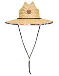 PINA TO MY COLADA PRINTED STRAW HAT