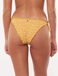 2FOR 60 POPPY SHIRRED BIKINI BOTTOM