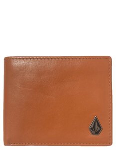 SINGLE STONE LEATHER WALLET-mens-Backdoor Surf