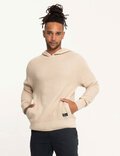 HOODED LS SWEATER