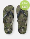 2FOR 40 CAMOUFLAGE OPEN TOE