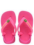 BABY BRAZIL LOGO JANDAL - PINK FLUX