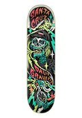 GRAVETTE HIPPIE SKULL PRO DECK - 8.3