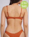 2FOR 60 ESSENTIALS UW BRA BIKINI TOP