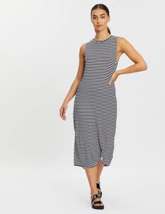 TWISTED MAXI TANK DRESS-womens-Backdoor Surf