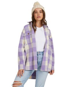 CHECK THE SWELL JACKET-womens-Backdoor Surf