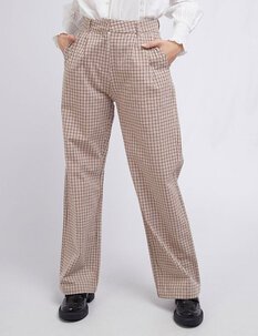 SPENCER CHECK PANT-womens-Backdoor Surf