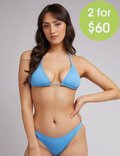 2FOR 60 ESSENTIAL SLIDER TRI BIKINI TOP