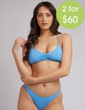 2FOR 60 ESSENTIALS BRALETTE A-DD BIKINI TOP