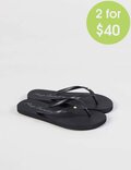 2FOR 40 SCRIPT WAVE BLOOM JANDALS