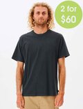 2FOR 60 PLAIN WASH TEE