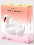 LUXE RIDE ON SWAN - WHITE