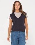 NERO SLEEVELESS KNIT VEST