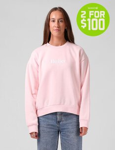 2FOR 100 SLOUCH CREW - ORGANICS-womens-Backdoor Surf