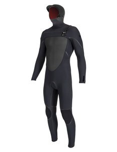 5X4 PSYCHO TECH CZ HOODED LS STEAMER-wetsuits-Backdoor Surf